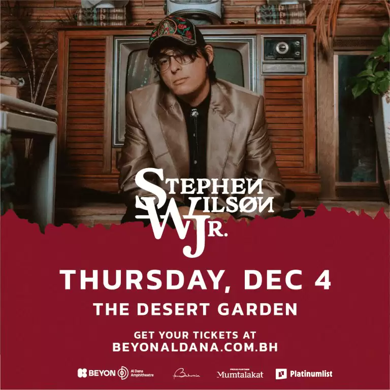 Stephen Wilson Jr. at BEYON Al Dana Amphitheatre Desert Garden