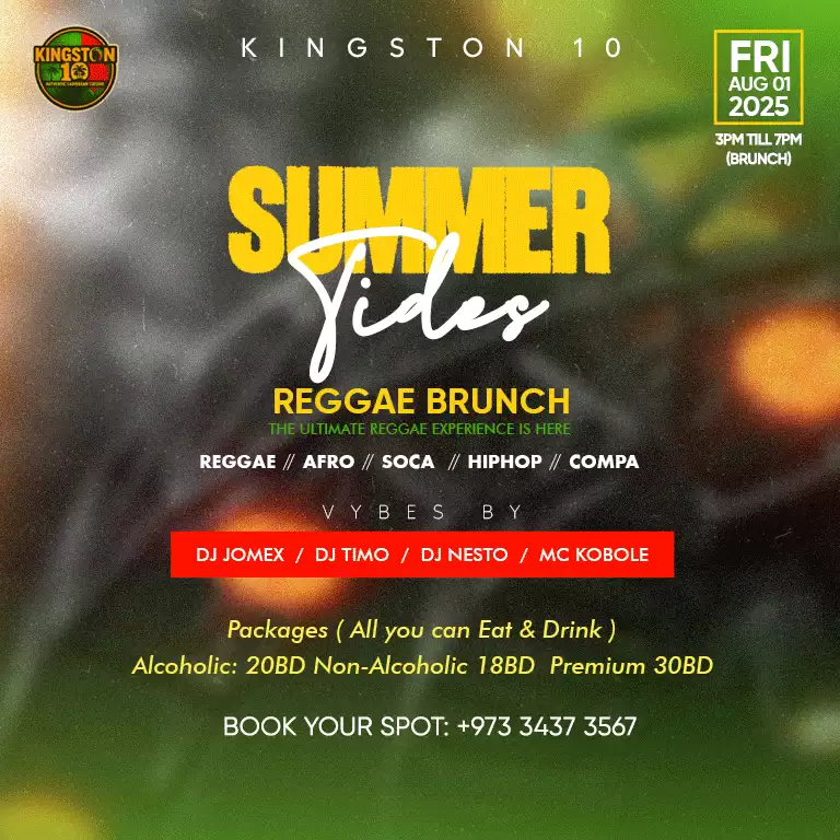 Summer Tides Reggae Brunch at Kingston10