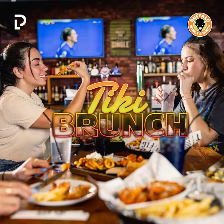 Tiki Brunch at Buffalo Wings & Rings, Bahrain