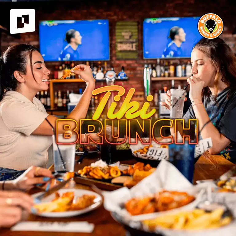 Tiki Brunch at Buffalo Wings & Rings, Bahrain