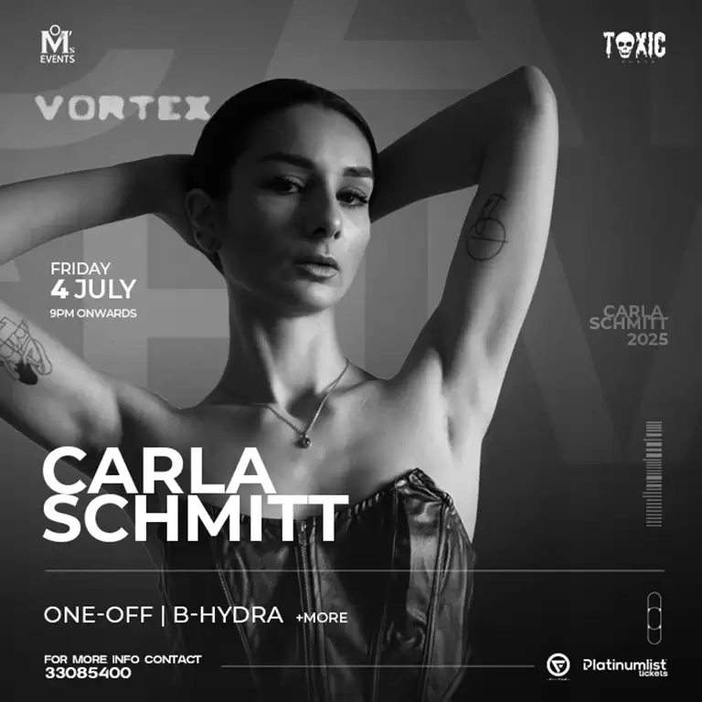 Vortex Ft. Carla Schmitt at Toxic, Bahrain