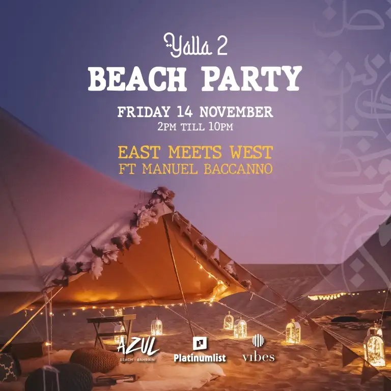 Yalla Beach Party 2 at Azul Beach, Bahrain