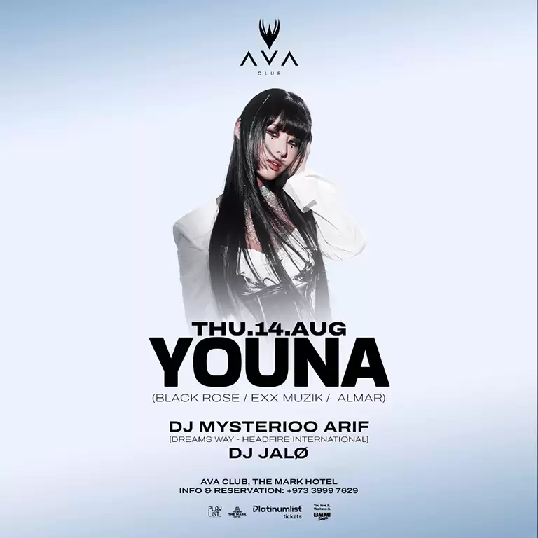 YOUNA (Black Rose / Almar) live in Bahrain