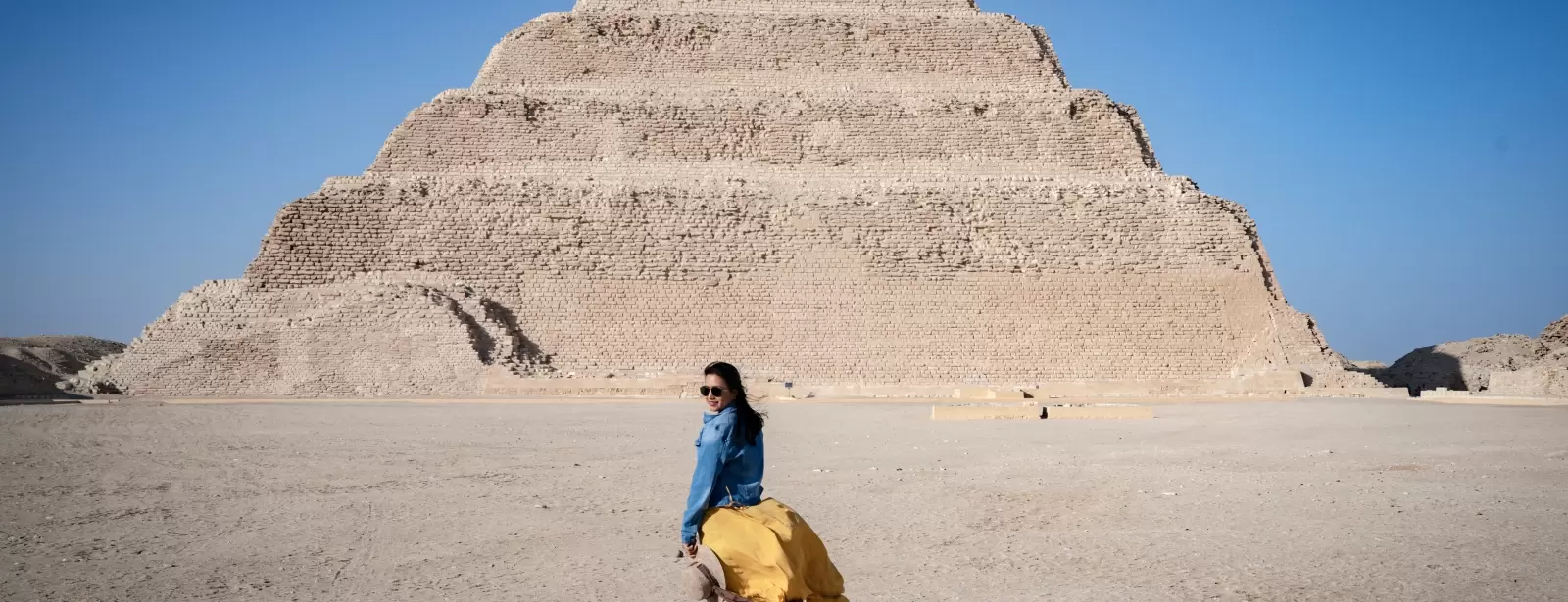 From Cairo: Pyramids of Giza, Sphinx, Saqqara & Memphis Tour