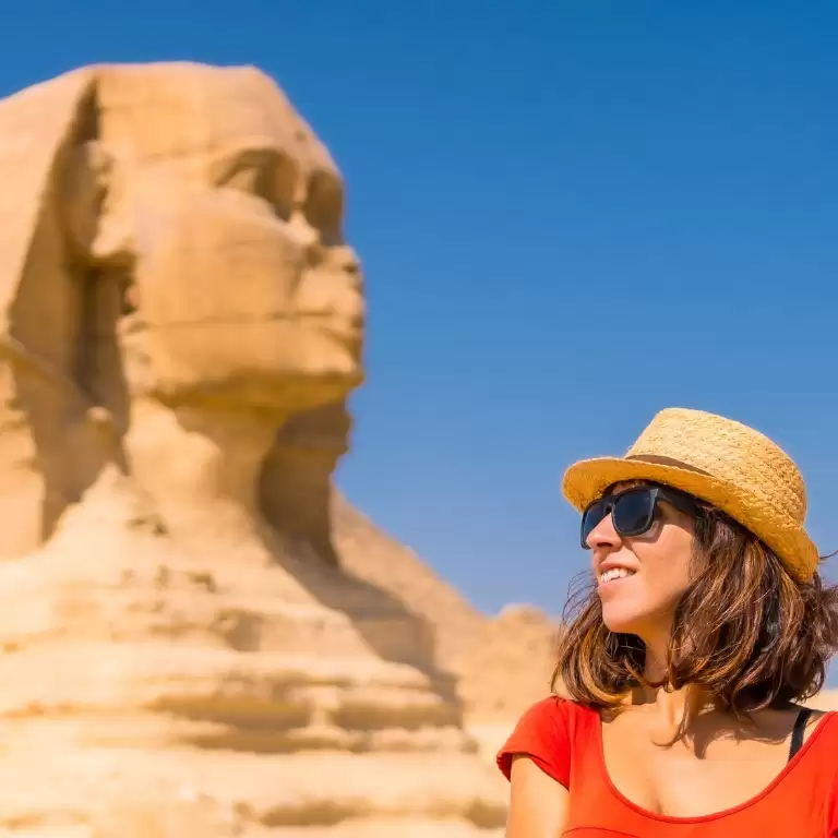 From Cairo: Pyramids of Giza, Sphinx, Saqqara & Memphis Tour