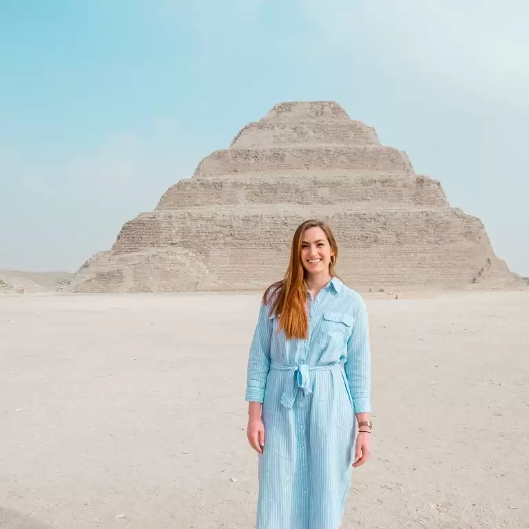 From Cairo: Pyramids of Giza, Sphinx, Saqqara & Memphis Tour