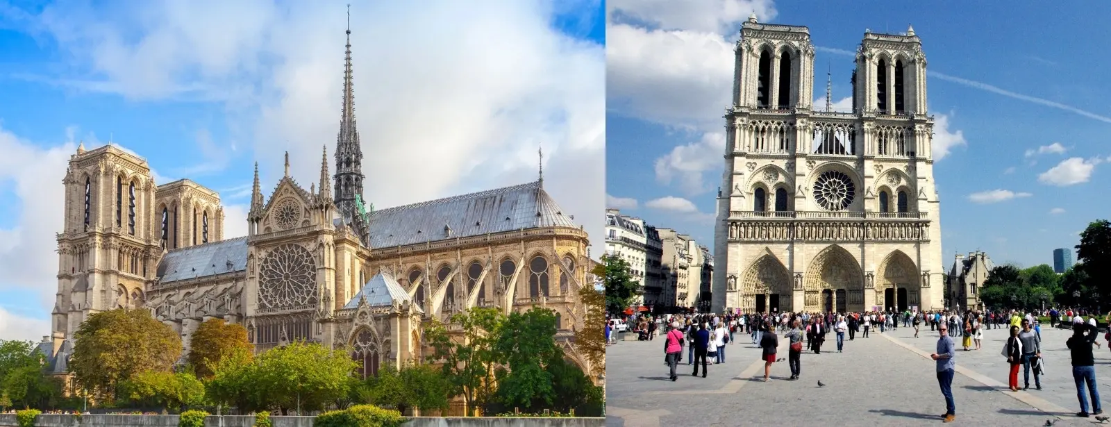 Notre-Dame de Paris - Exterior tour with free entry