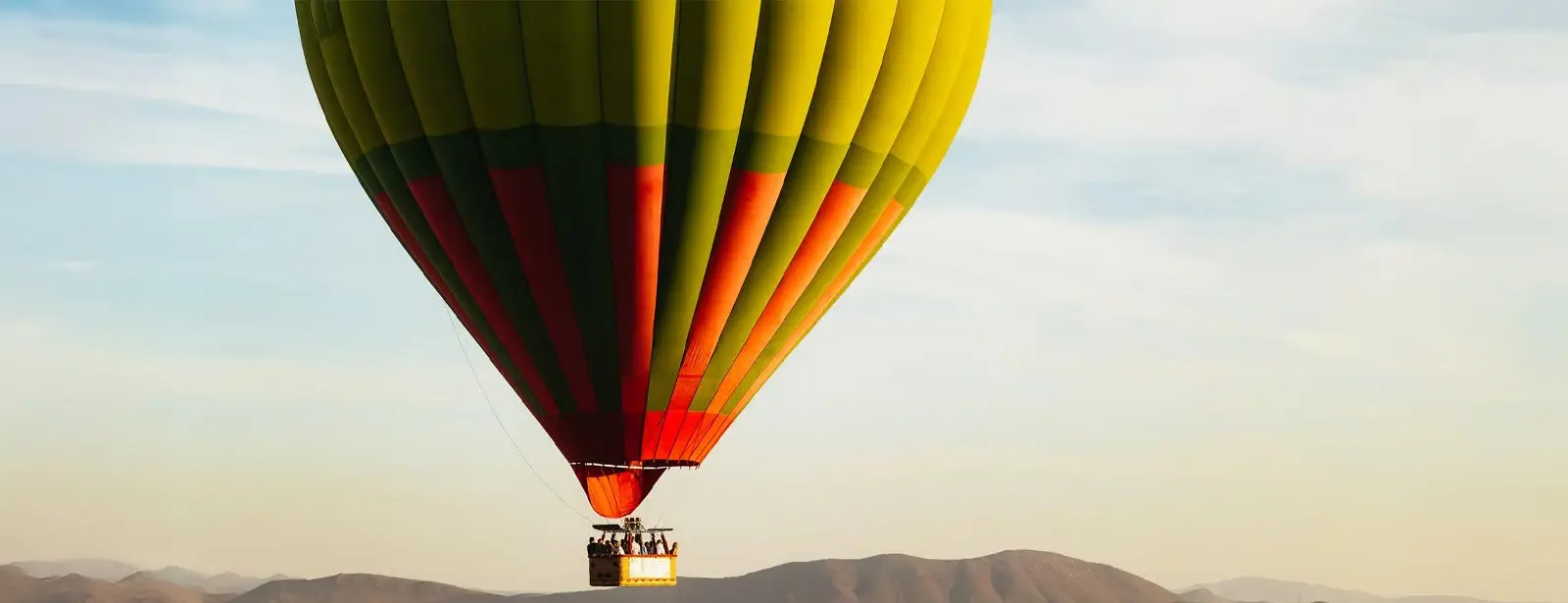Hot Air Balloon Adventure – Sunrise Flight at Kasbah Le Mirage & Spa