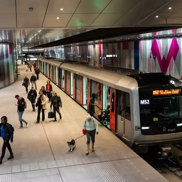 GVB Amsterdam: Public Transport by Tram, Bus, and Metro