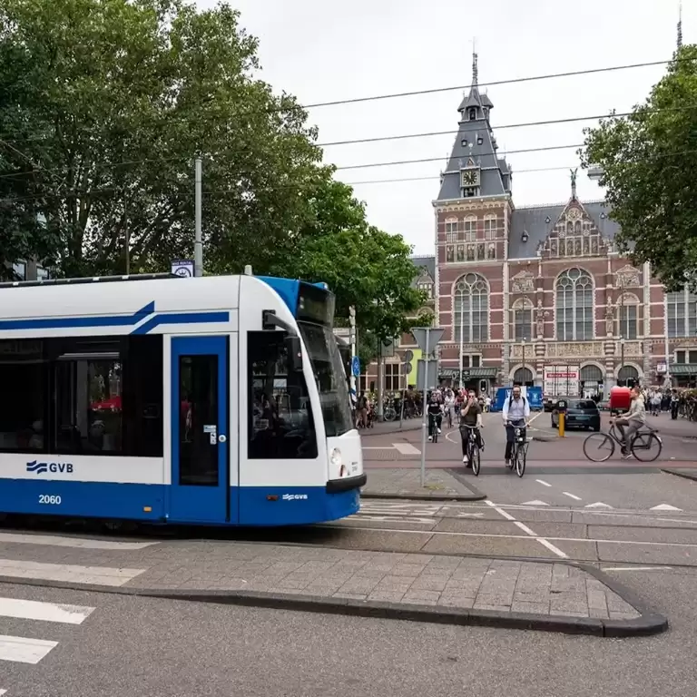 GVB Amsterdam: Public Transport by Tram, Bus, and Metro