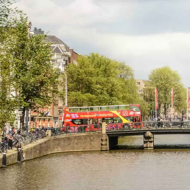 Hop-On Hop-Off Amsterdam Bus - 24 Hours