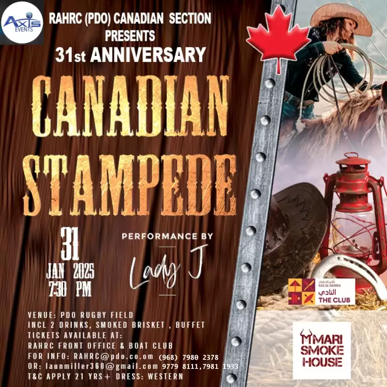 31st Canadian Stampede in Oman