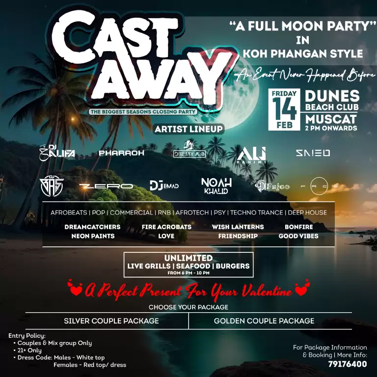 Cast Away in Muscat