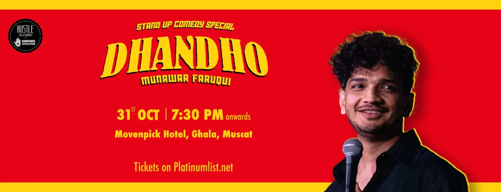Dhandho - A Stand-Up Comedy Show ft. Munawar Faruqui in Muscat