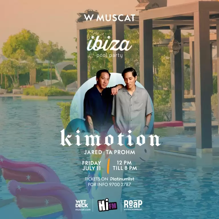 Ibiza Pool Party Presents Kimotion in Muscat