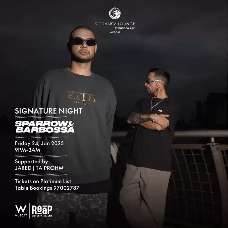 Signature Night Featuring Sparrow & Barbossa in Muscat
