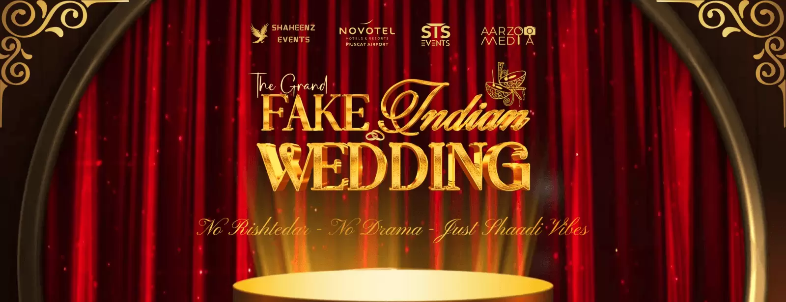 The Grand Fake Indian Wedding in Muscat