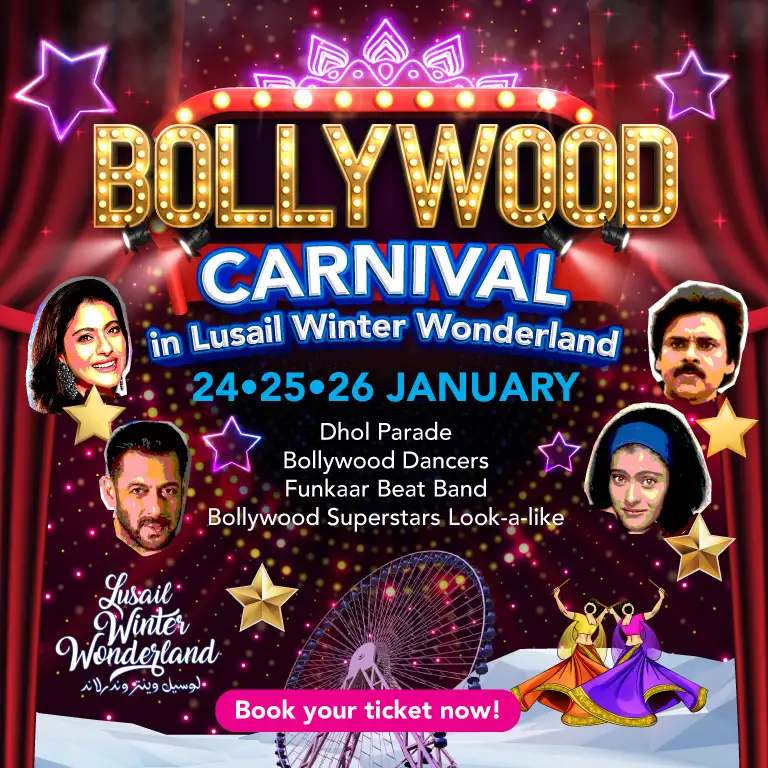 Bollywood Carnival at Lusail Winter Wonderland