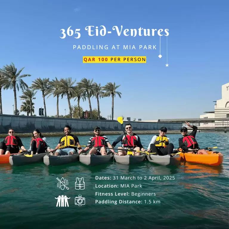 Eid-ventures Paddling at MIA Park
