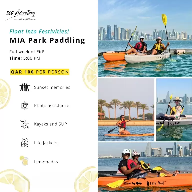 Eid-ventures Paddling at MIA Park