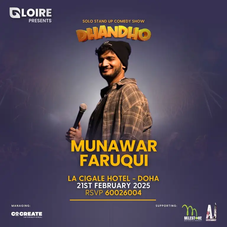 MUNAWAR FARUQUI live in Qatar