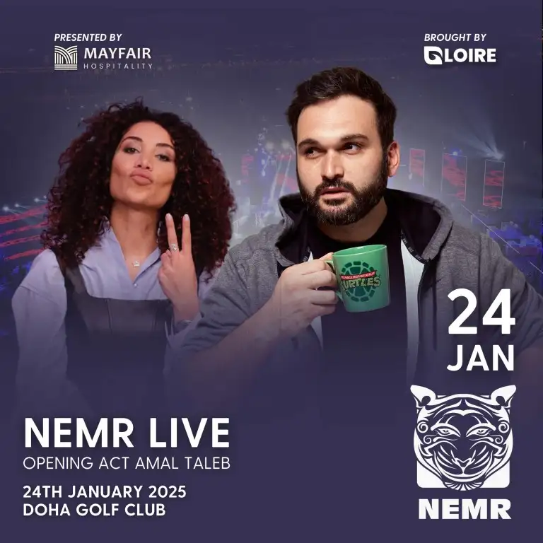 Nemr Live at La Cigale Hotel Wajba Ballroom, Doha
