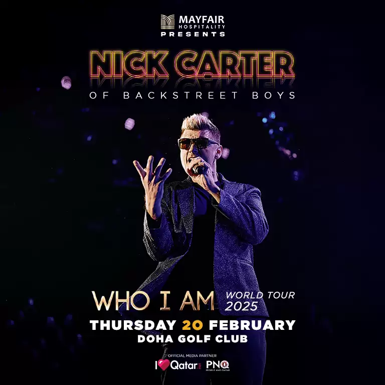 Nick Carter Live in Doha