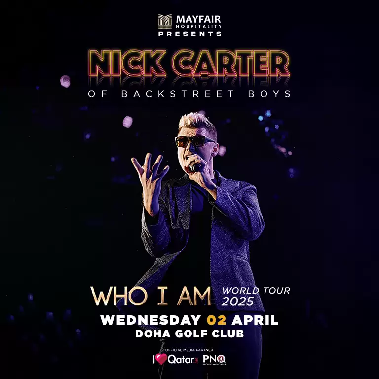 Nick Carter Live in Doha