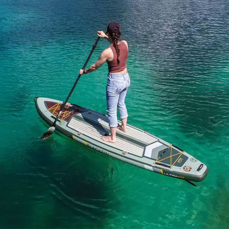 Paddleboarding at the sea at Old Mina Port - Qool Qatar