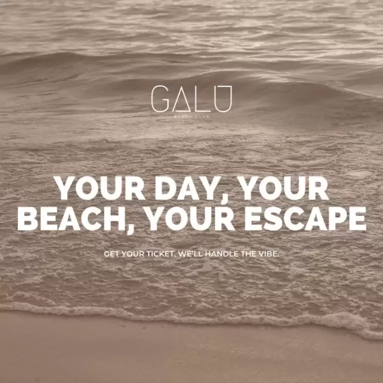 GALU Beach Experience In Jeddah