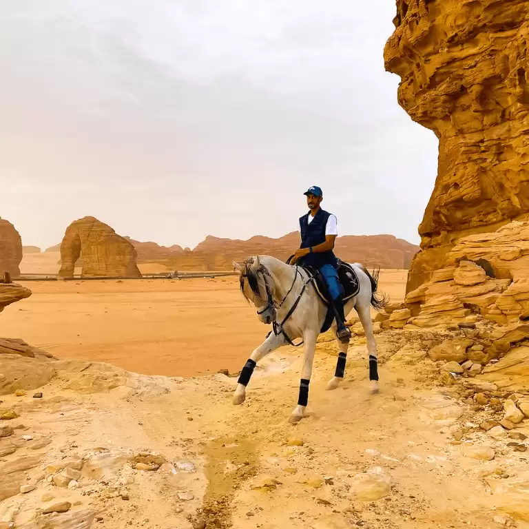 Horse Riding in Al Ula