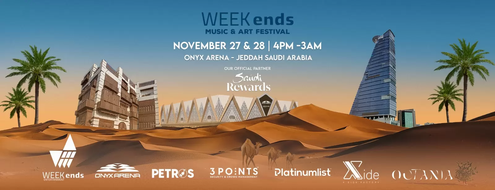 WEEKends Music & Art Festival in Jeddah