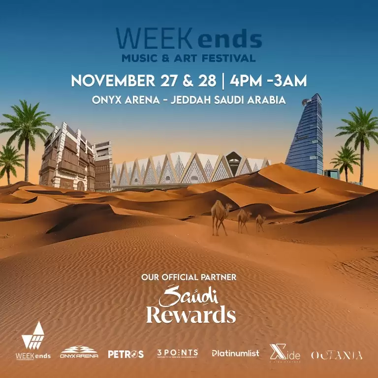 WEEKends Music & Art Festival in Jeddah