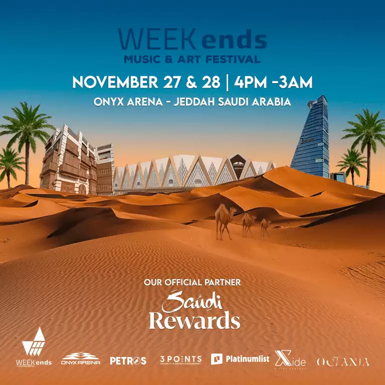 WEEKends Music & Art Festival in Jeddah