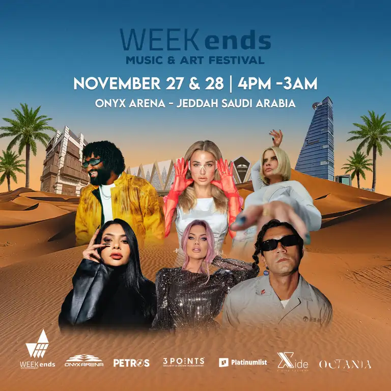 WEEKends Music & Art Festival in Jeddah