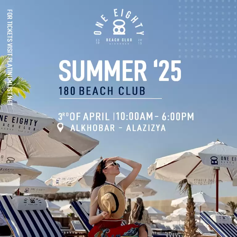 180 Beach Club in Khobar