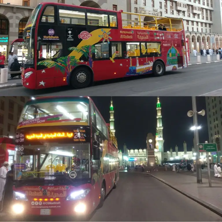 Hop-On Hop-Off Al Madinah 24 Hours