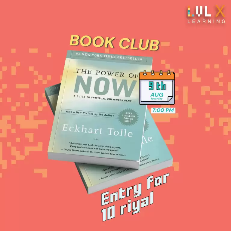 Book Club: The Power of Now by Eckhart Tolle