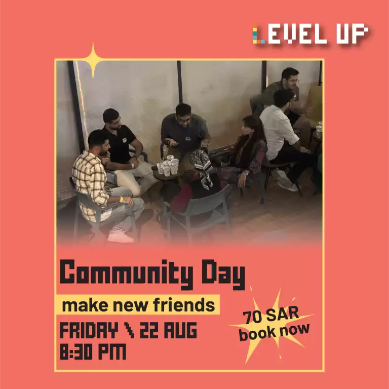 Community day at Level Up in Riyadh