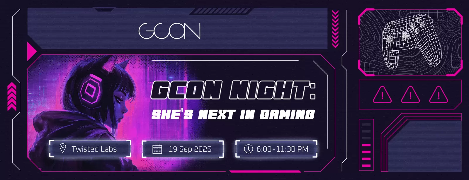 GCON Night: She's Next in Gaming in Riyadh