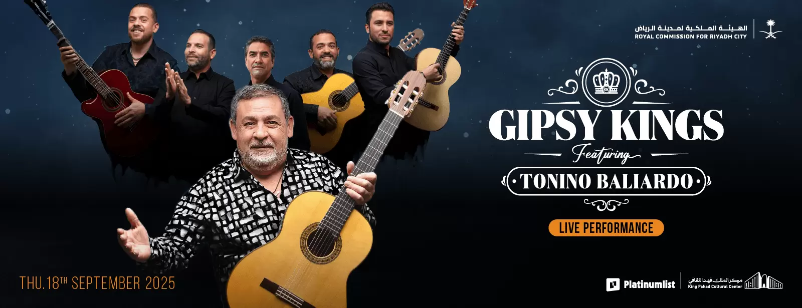 Gipsy Kings ft. Tonino Baliardo Concert In Riyadh