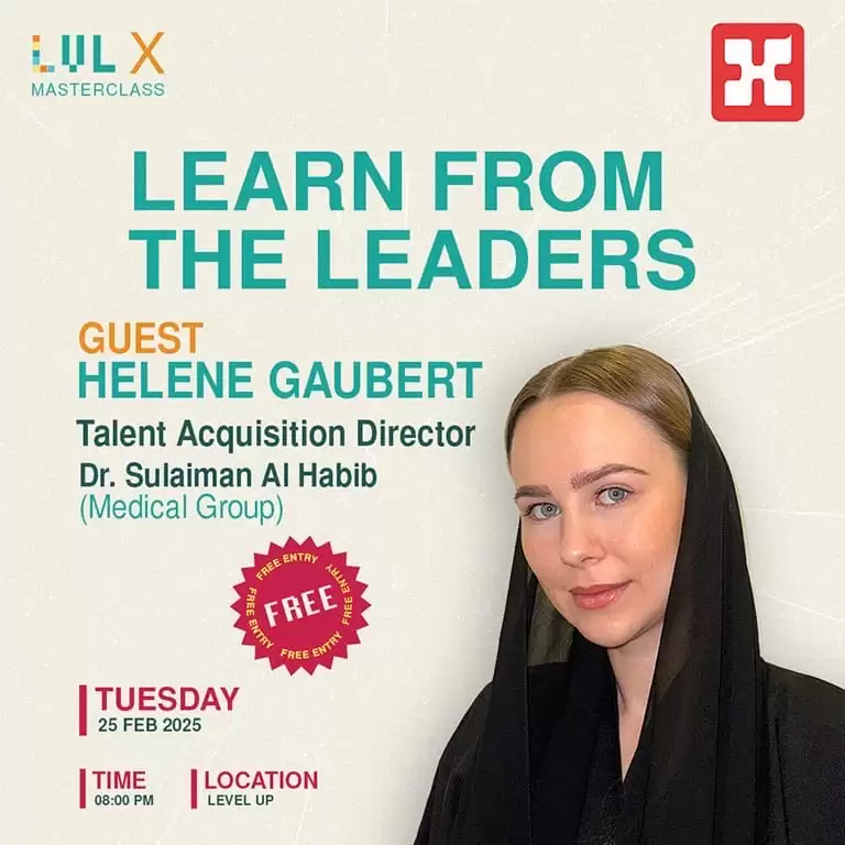 LVL X MasterClass by Helene Gaubert in Riyadh