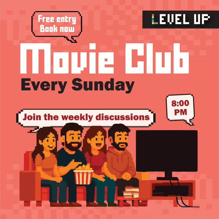 Movie Club At Level Up In Riyadh