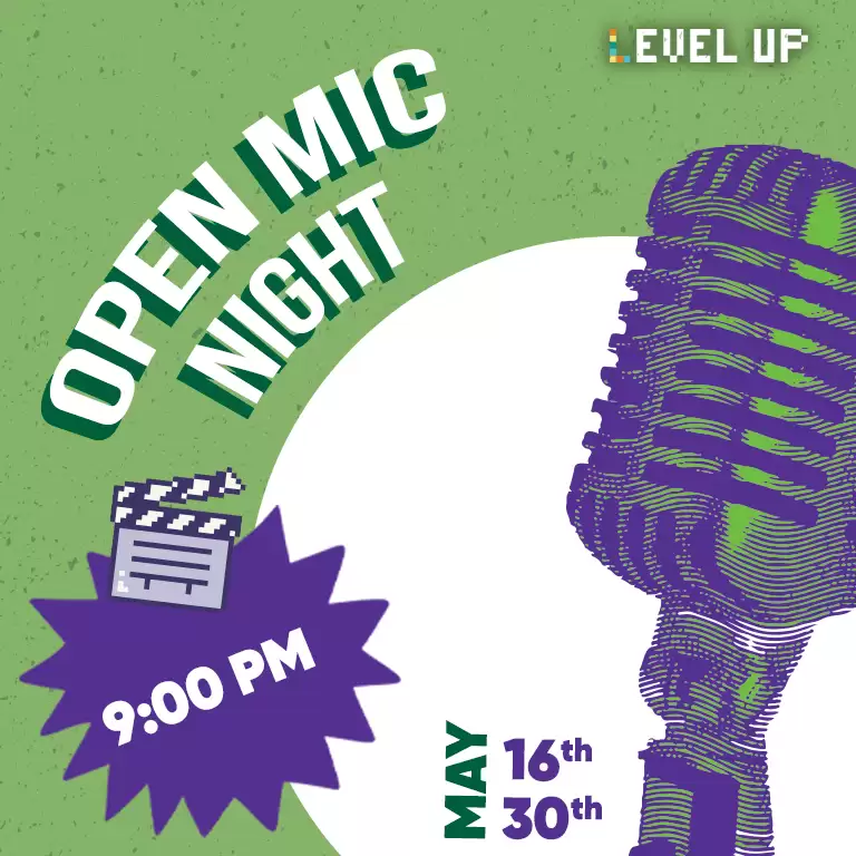 Open Mic Night at Level Up in Riyadh
