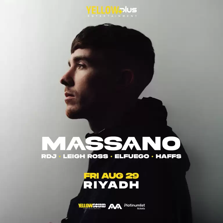 Yellowplus Presents Massano Live in Riyadh