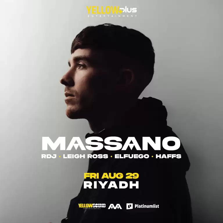 Yellowplus Presents Massano Live in Riyadh