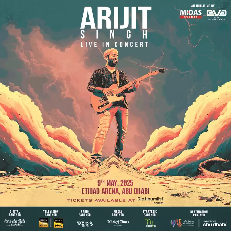 Arijit Singh Live in Concert at Etihad Arena