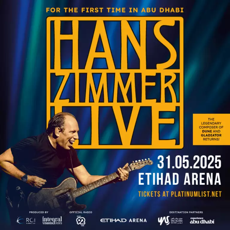 Hans Zimmer Live at Etihad Arena in Abu Dhabi