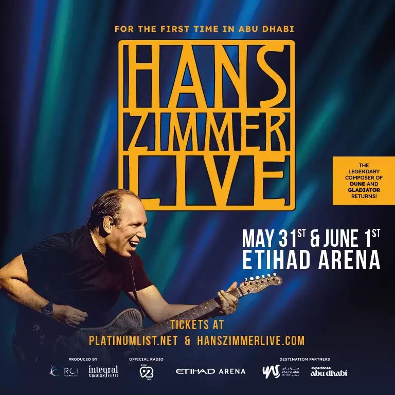 Hans Zimmer Live at Etihad Arena in Abu Dhabi