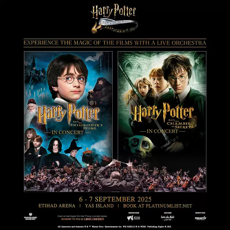 Harry Potter™ Film Konser Serisi Abu Dabi'deki Etihad Arena'da
